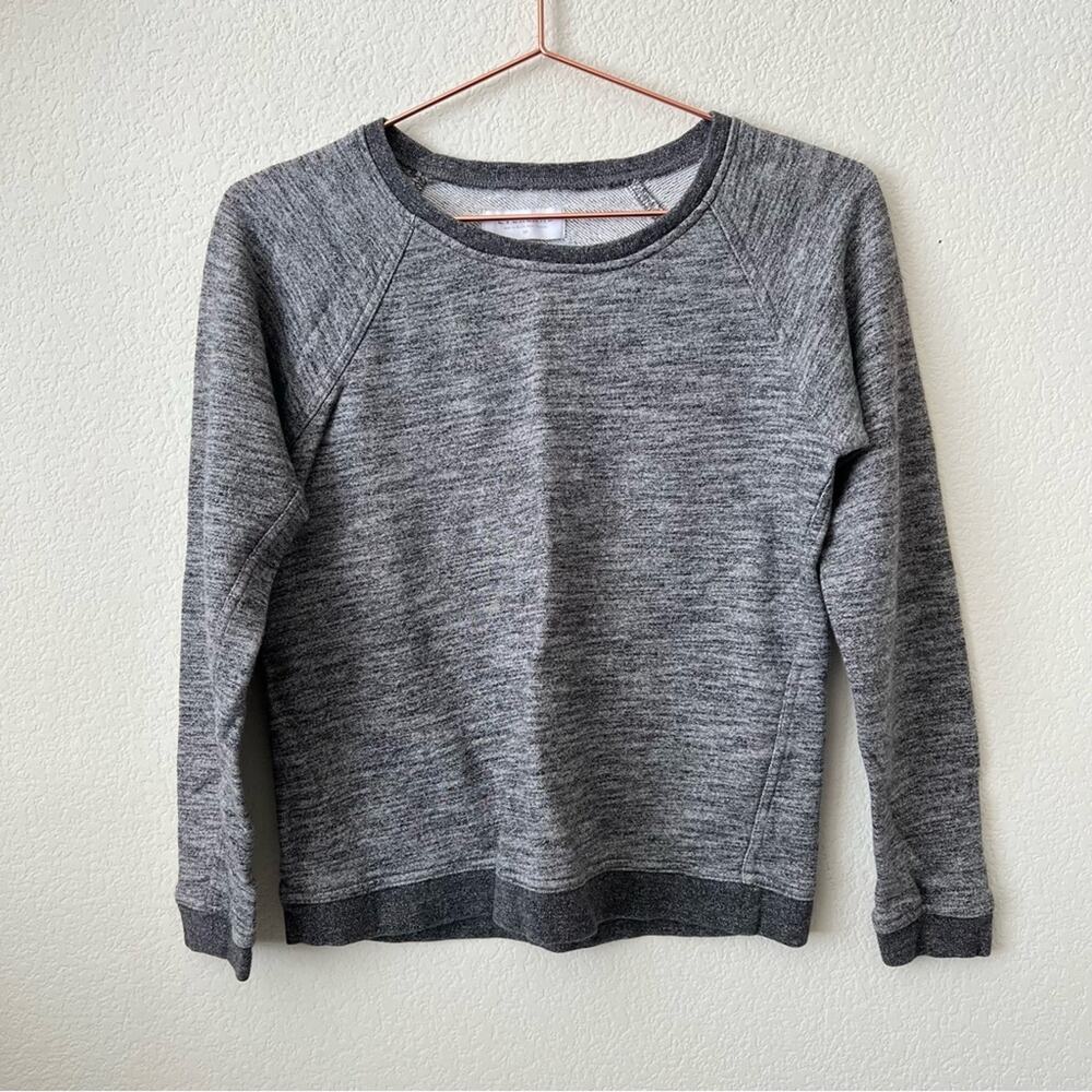 Everlane marled gray sweatshirt long sleeve - Picture 2 of 5